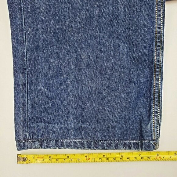 Diesel Larkee Relaxed Comfort Straight Denim Jeans Button Fly 31x30 Actual 32x27 - Picture 12 of 12